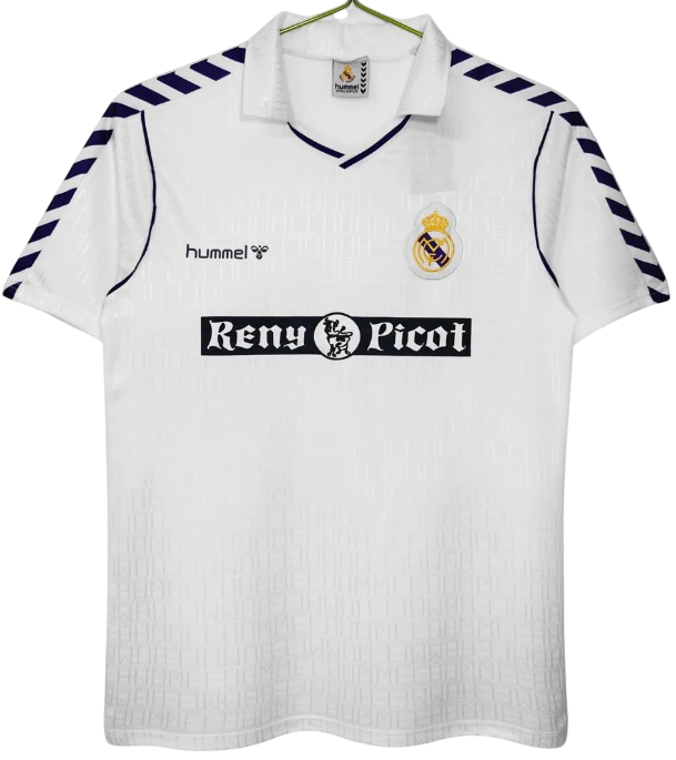 Camisa I Real Madrid 1988 1989 Hummel retro